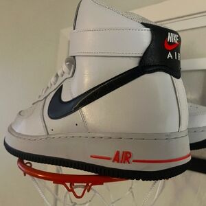 Nike Air Force 1 high electric crimson